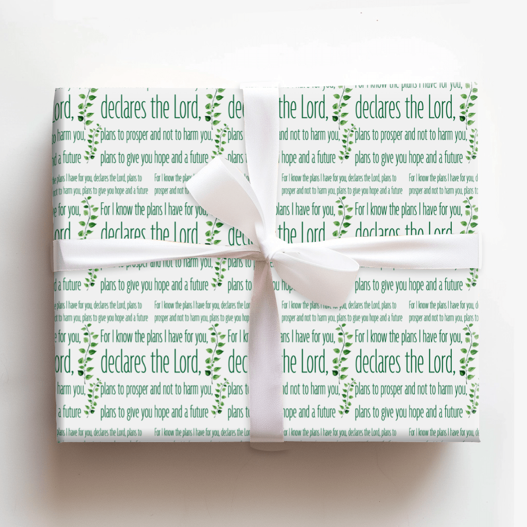 Plans to Prosper - Wrapping Paper - Aspen & Arlo