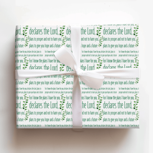 Plans to Prosper - Wrapping Paper - Aspen & Arlo