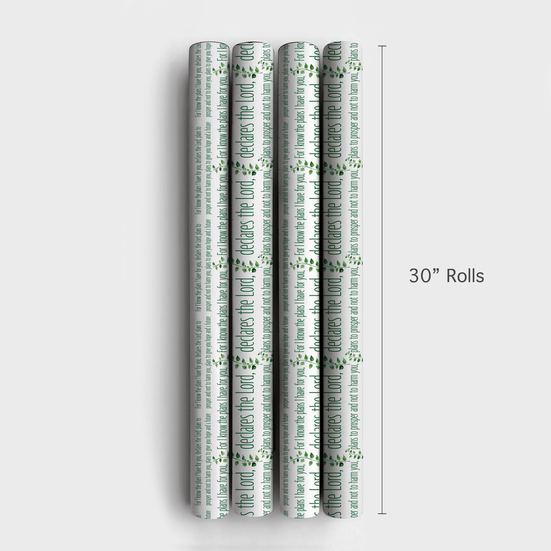 Plans to Prosper - Wrapping Paper - Aspen & Arlo