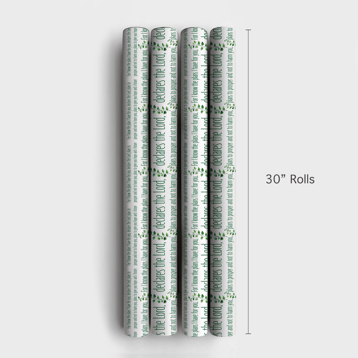 Plans to Prosper - Wrapping Paper - Aspen & Arlo