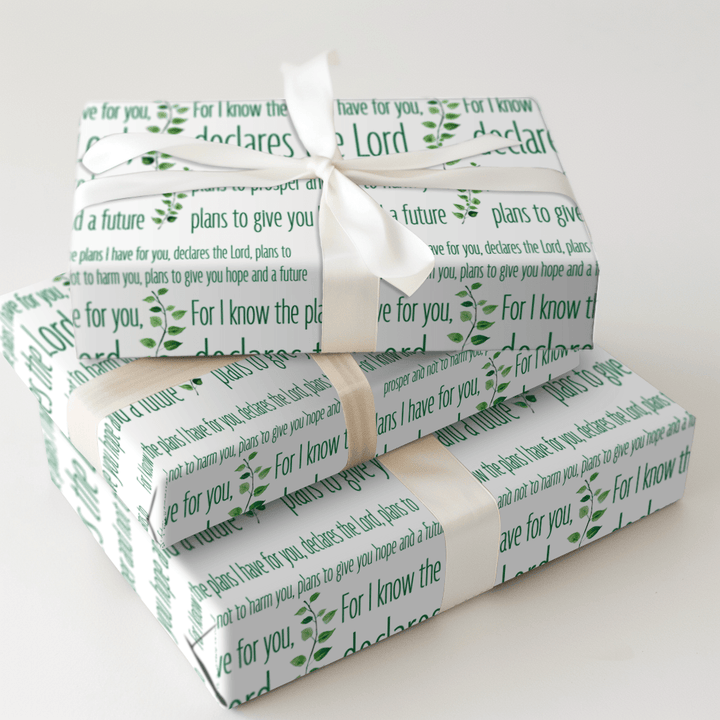 Plans to Prosper - Wrapping Paper - Aspen & Arlo