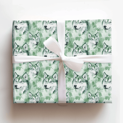Green Scene - Wrapping Paper - Aspen &amp; Arlo