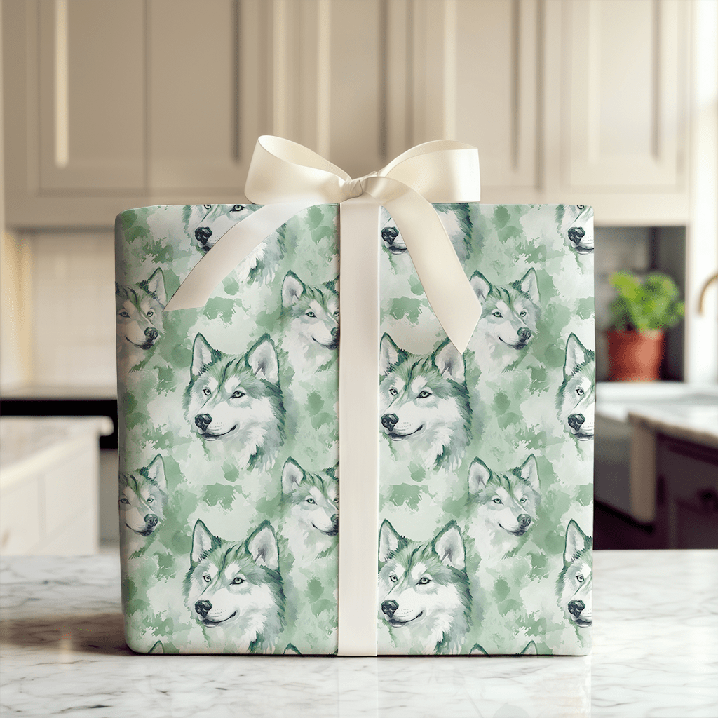 Green Scene - Wrapping Paper - Aspen &amp; Arlo