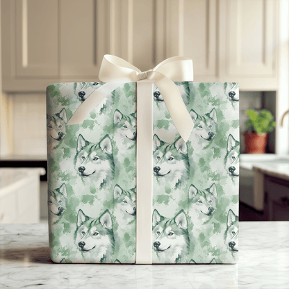 Green Scene - Wrapping Paper - Aspen &amp; Arlo