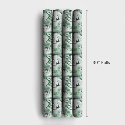 Green Scene - Wrapping Paper - Aspen &amp; Arlo
