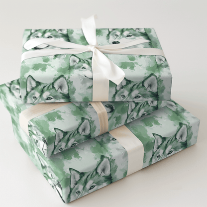 Green Scene - Wrapping Paper - Aspen &amp; Arlo
