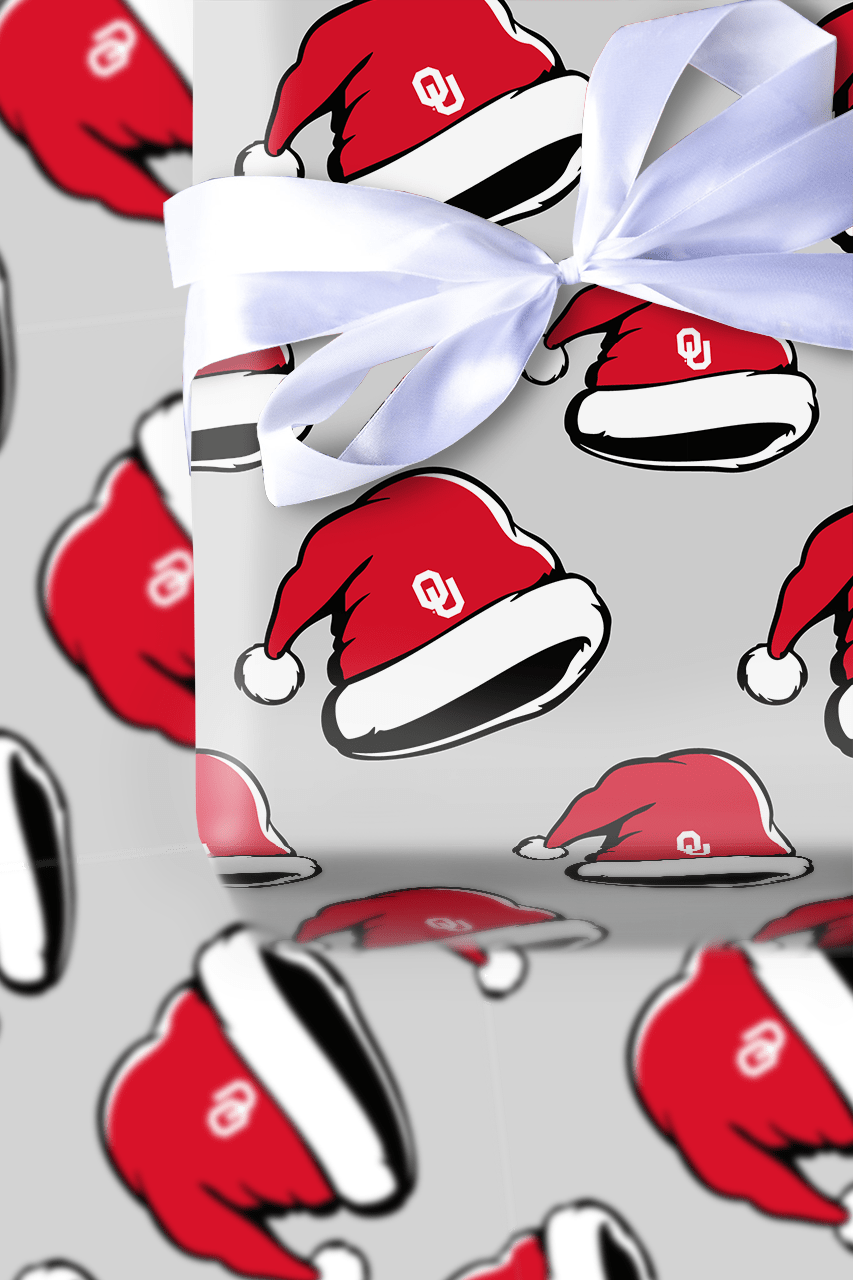 Crimson Claus - Wrapping Paper - Aspen & Arlo