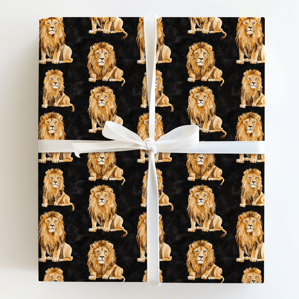 King of the Present - Wrapping Paper - Aspen & Arlo