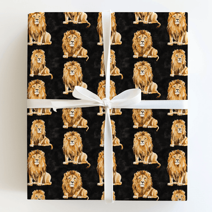 King of the Present - Wrapping Paper - Aspen & Arlo