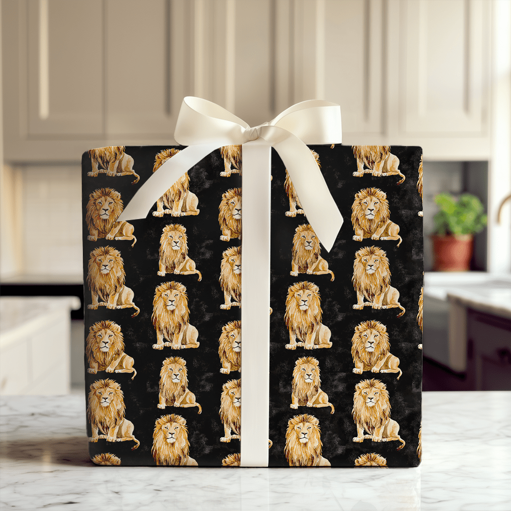 King of the Present - Wrapping Paper - Aspen & Arlo