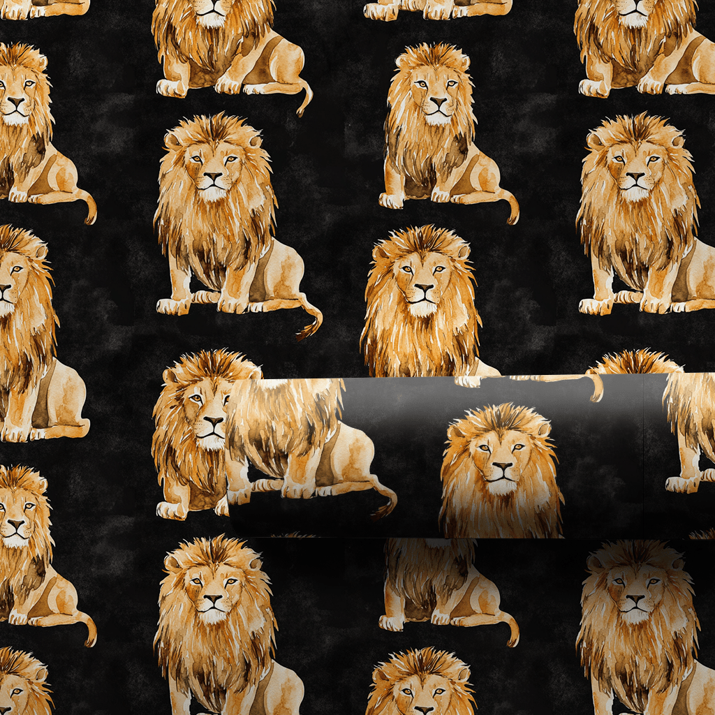 King of the Present - Wrapping Paper - Aspen & Arlo