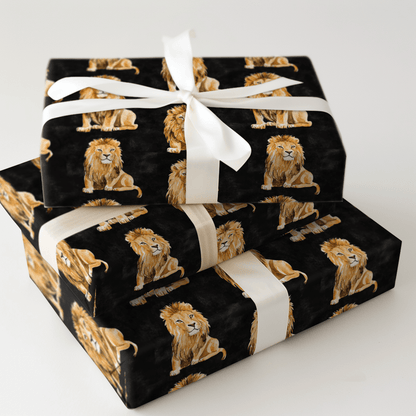 King of the Present - Wrapping Paper - Aspen & Arlo