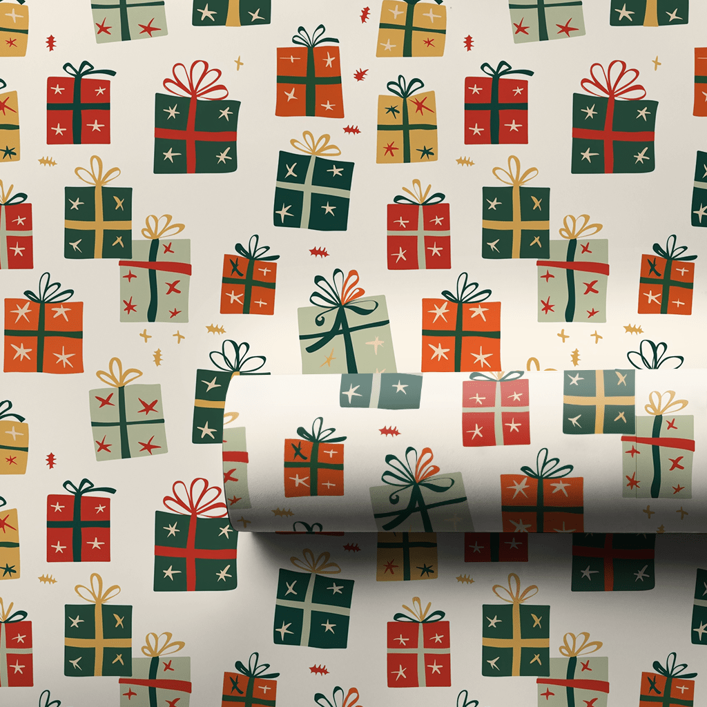 Over The River and Under The Tree - Wrapping Paper - Aspen & Arlo