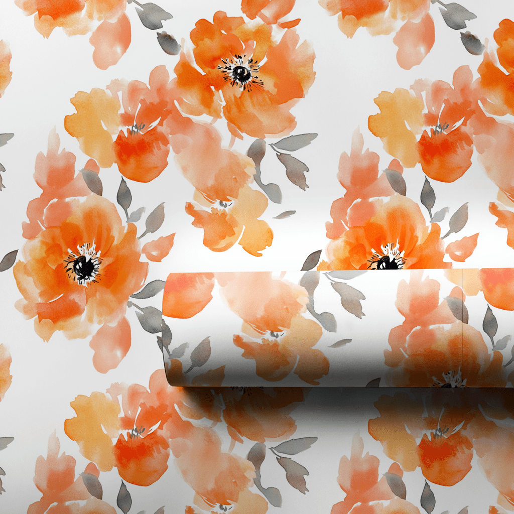 Peach Blossom - Wrapping Paper - Aspen & Arlo