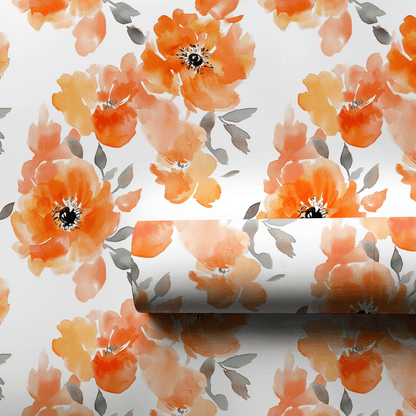 Peach Blossom - Wrapping Paper - Aspen & Arlo