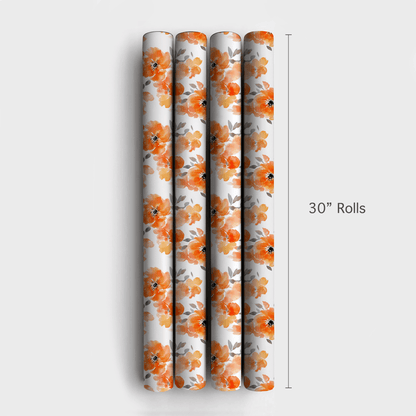 Peach Blossom - Wrapping Paper - Aspen & Arlo