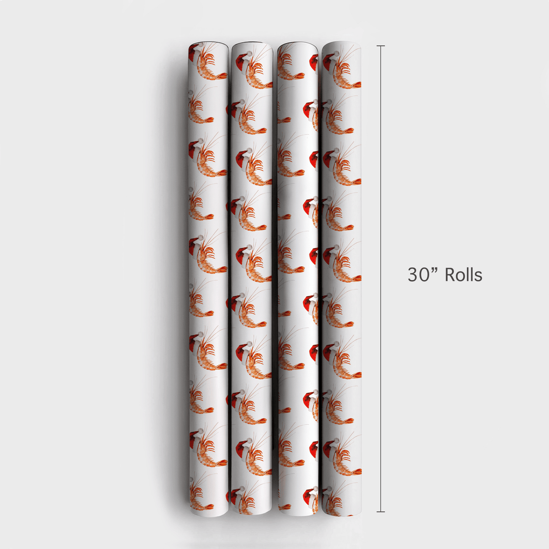 Shrimp and Gifts - Wrapping Paper - Aspen & Arlo