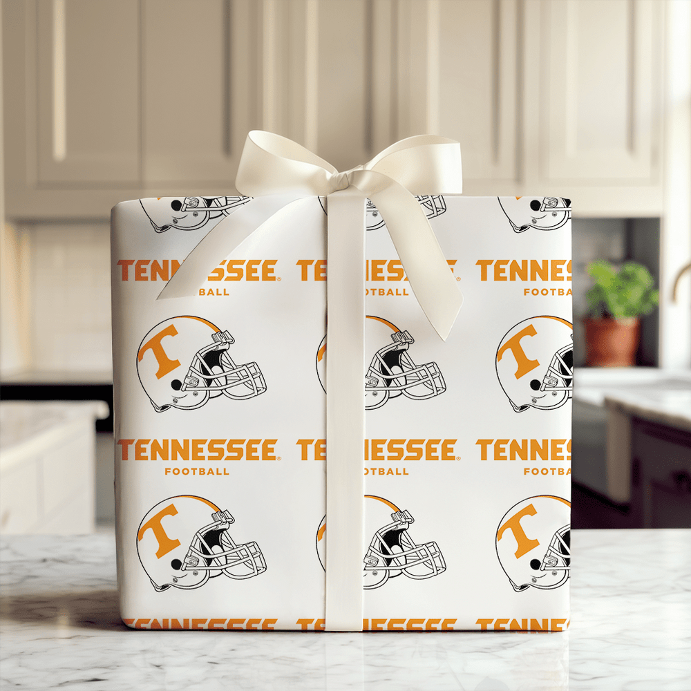 Bold T Helmet - Wrapping Paper - Aspen & Arlo