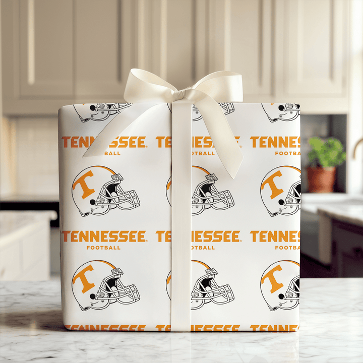 Bold T Helmet - Wrapping Paper - Aspen & Arlo