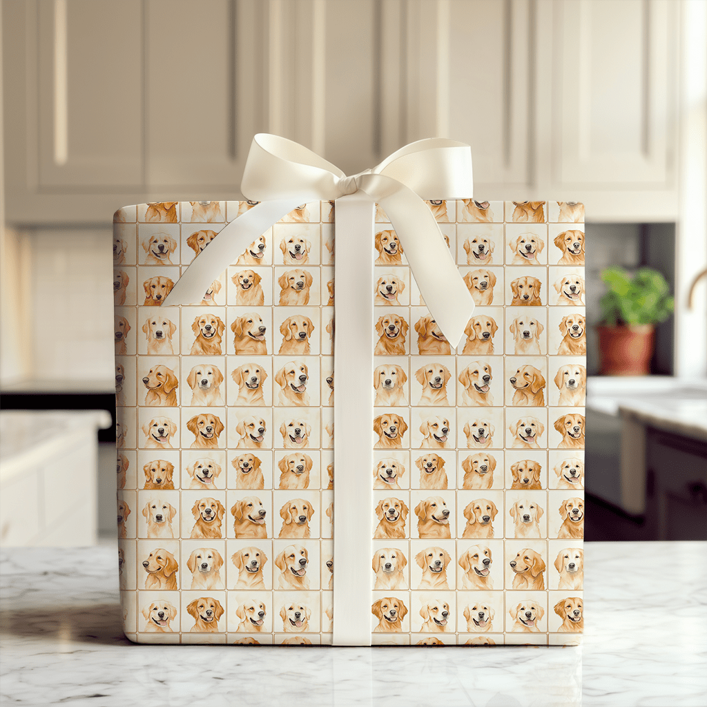 Rummy Golden - Wrapping Paper - Aspen & Arlo