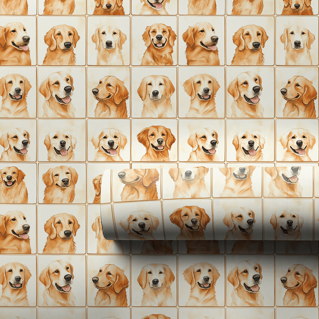 Rummy Golden - Wrapping Paper - Aspen & Arlo