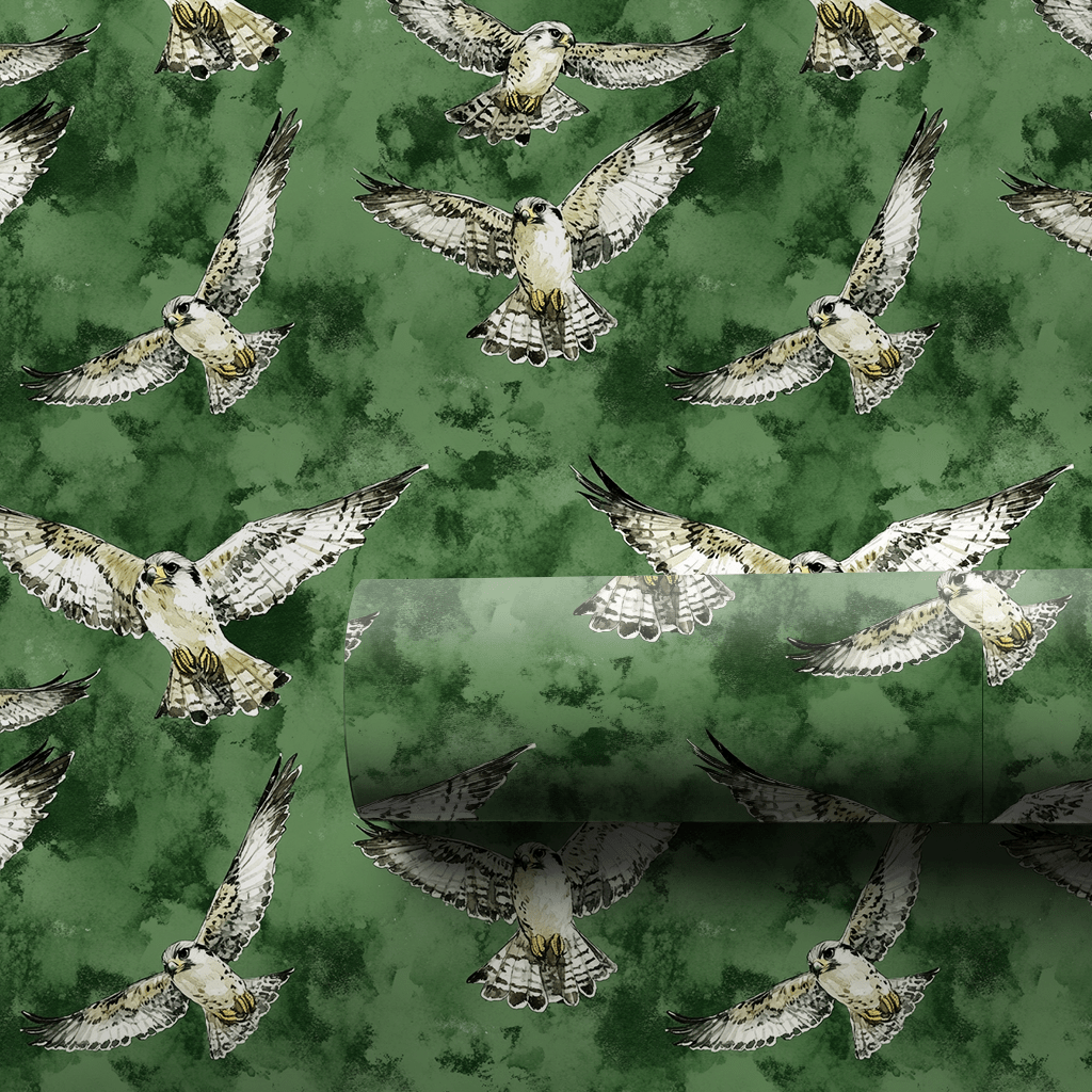 Flight Green - Wrapping Paper - Aspen &amp; Arlo