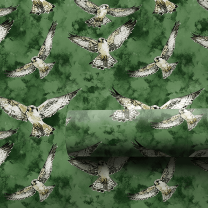 Flight Green - Wrapping Paper - Aspen &amp; Arlo