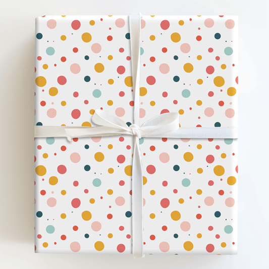 Dot on Dot - Wrapping Paper - Aspen & Arlo