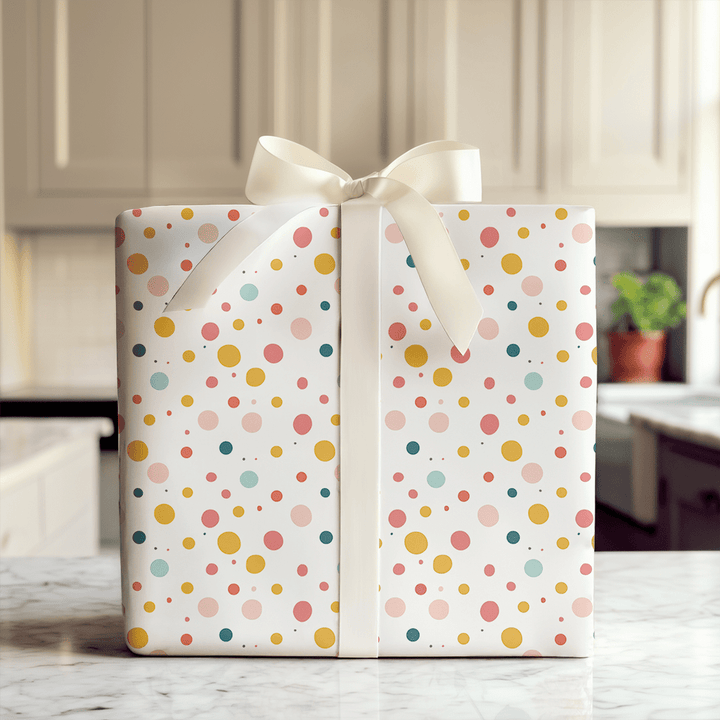 Dot on Dot - Wrapping Paper - Aspen & Arlo