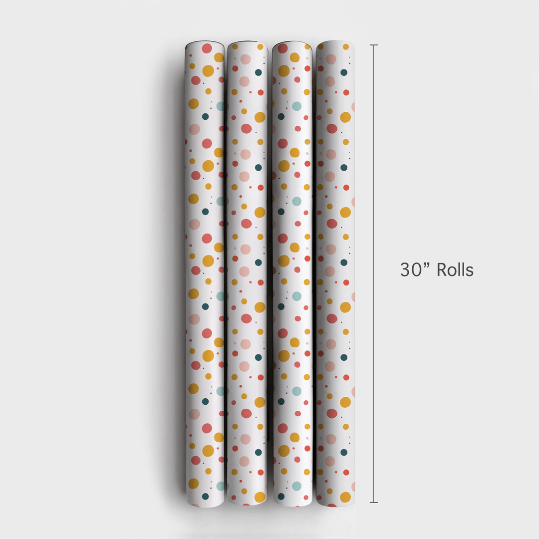 Dot on Dot - Wrapping Paper - Aspen & Arlo
