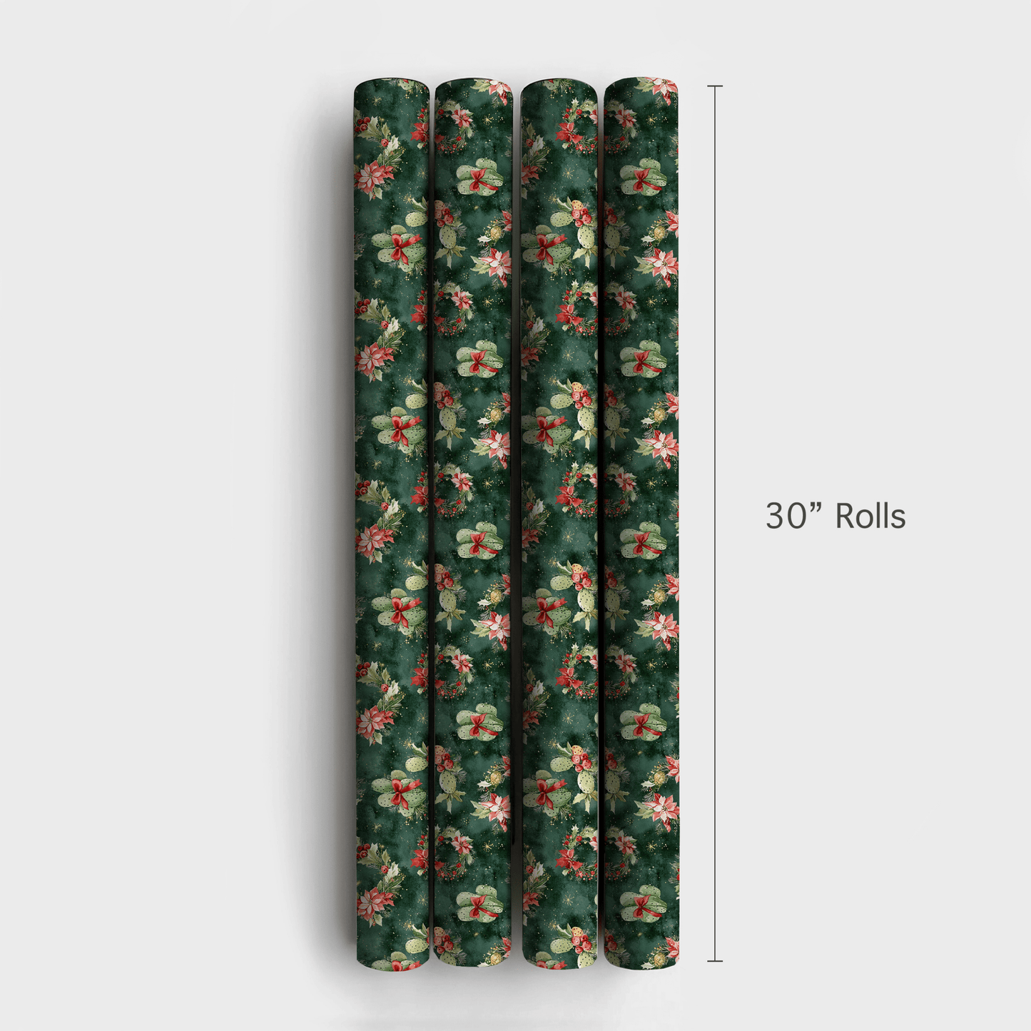 Festive Cacti - Wrapping Paper - Aspen & Arlo