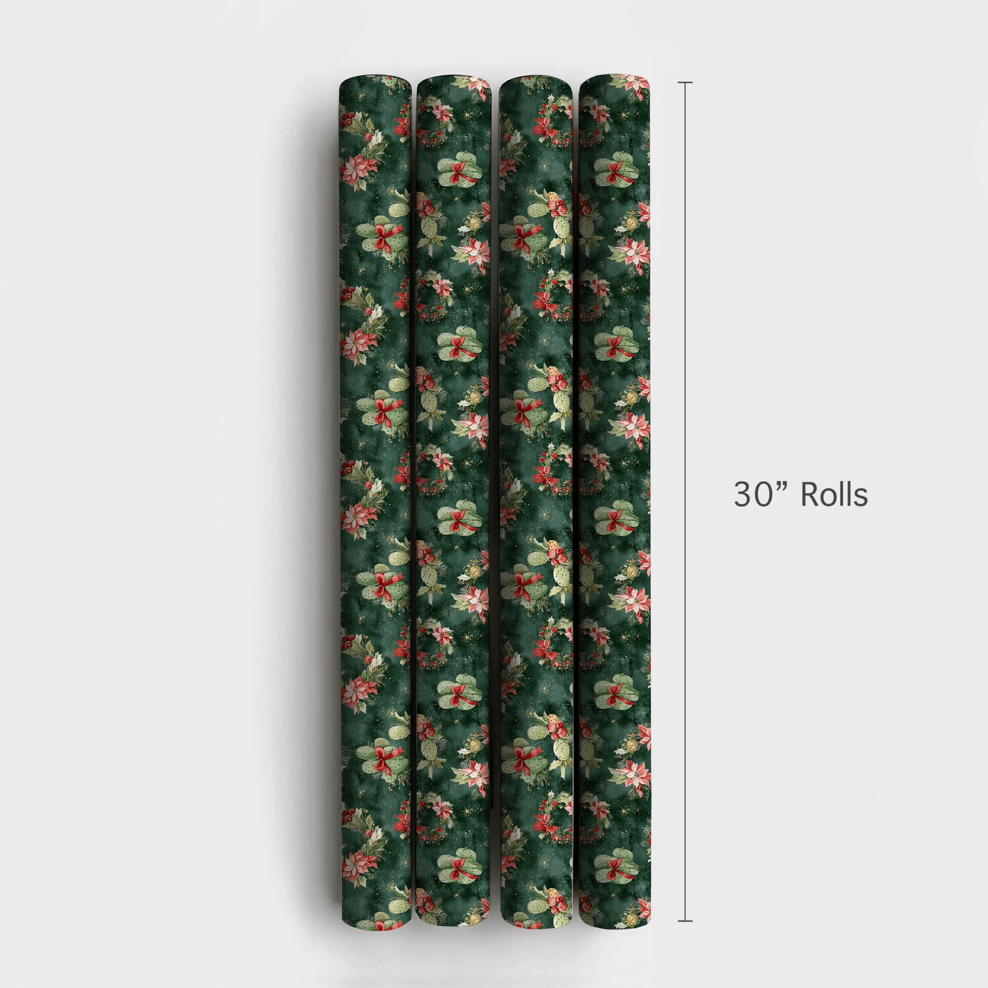 Festive Cacti - Wrapping Paper - Aspen & Arlo