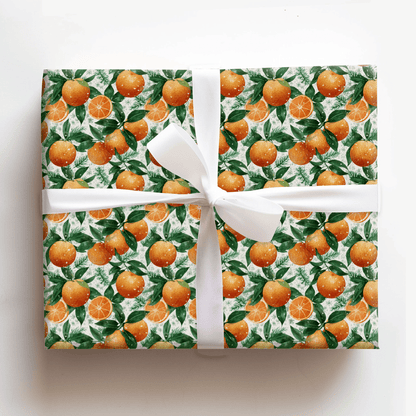 Holly Citrus - Wrapping Paper - Aspen & Arlo