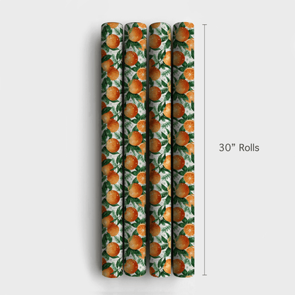 Holly Citrus - Wrapping Paper - Aspen & Arlo