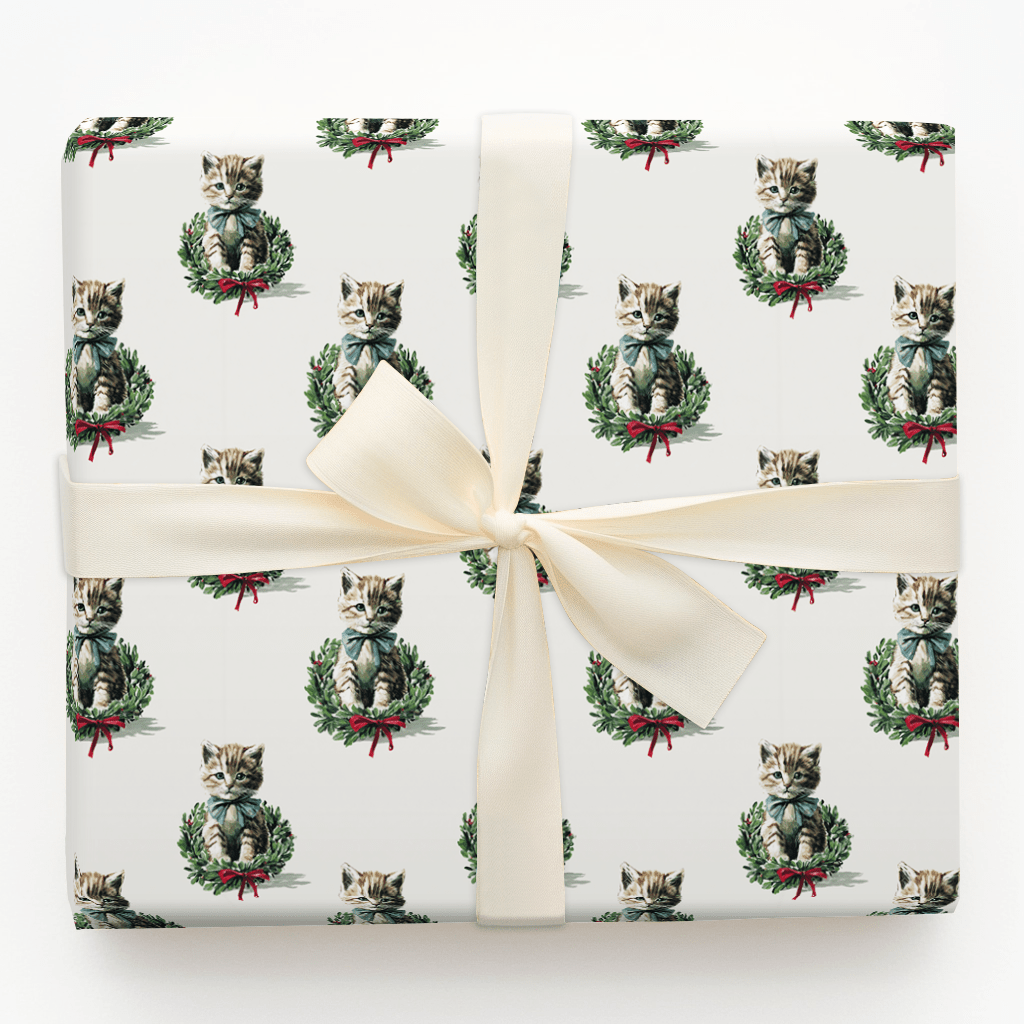 Kitty Christmas - Wrapping Paper - Aspen & Arlo