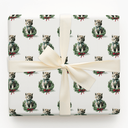 Kitty Christmas - Wrapping Paper - Aspen & Arlo
