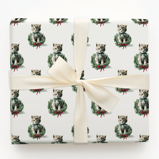Kitty Christmas - Wrapping Paper - Aspen & Arlo