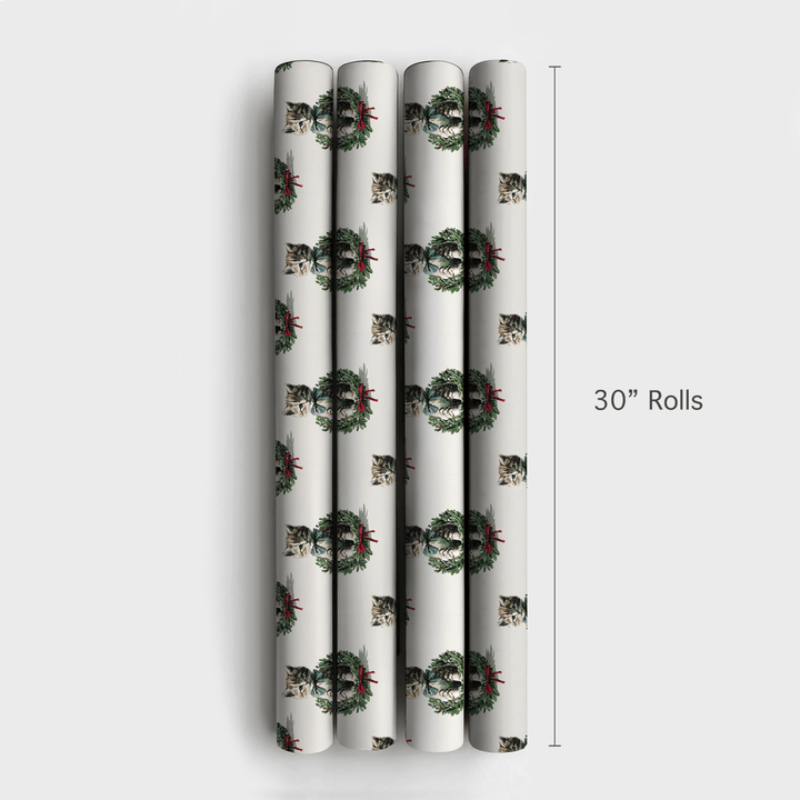 Kitty Christmas - Wrapping Paper - Aspen & Arlo