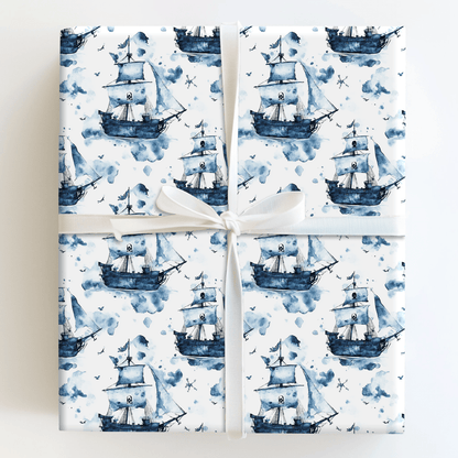 Stormy Seas - Wrapping Paper - Aspen & Arlo