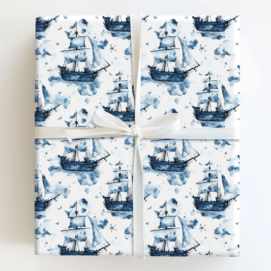 Stormy Seas - Wrapping Paper - Aspen & Arlo