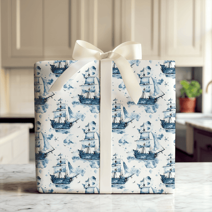 Stormy Seas - Wrapping Paper - Aspen & Arlo