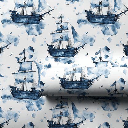 Stormy Seas - Wrapping Paper - Aspen & Arlo