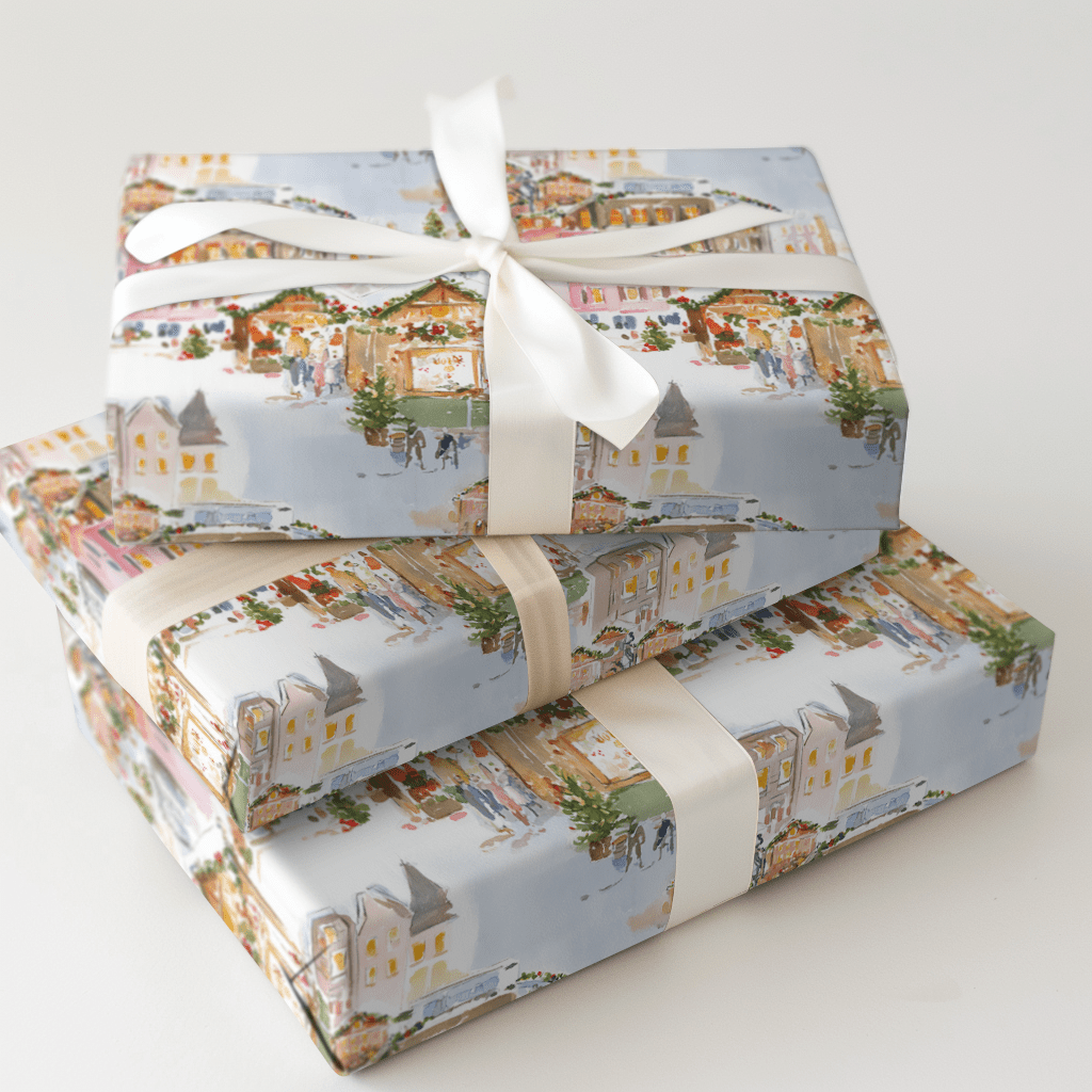 Market Glow - Wrapping Paper - Aspen & Arlo