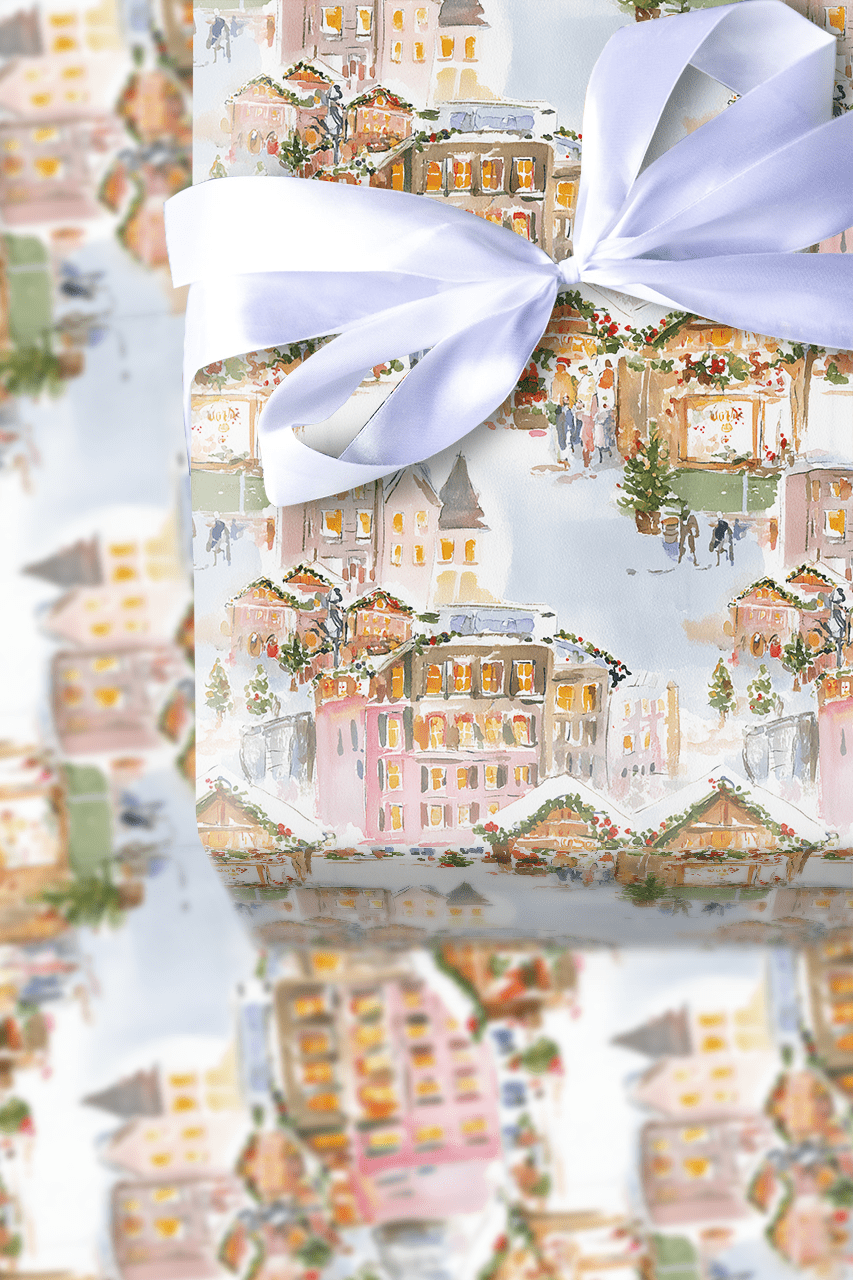 Market Glow - Wrapping Paper - Aspen & Arlo