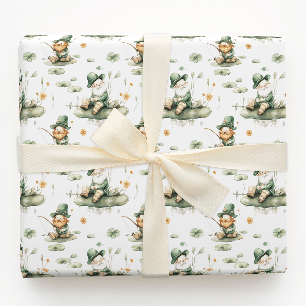 Fishing for Gold - Wrapping Paper - Aspen & Arlo