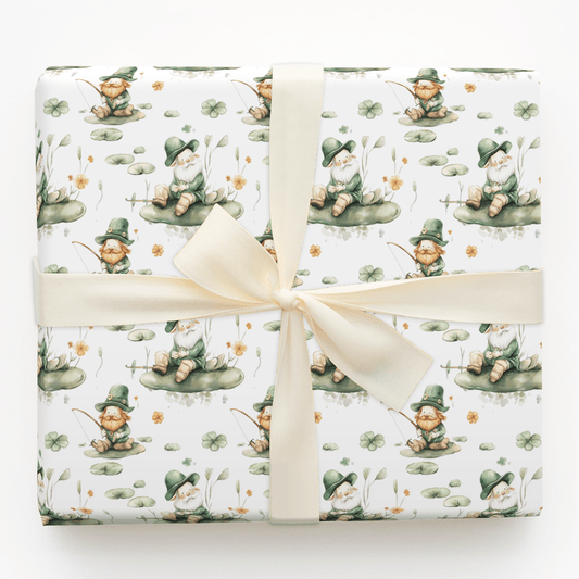 Fishing for Gold - Wrapping Paper - Aspen & Arlo