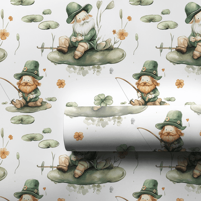 Fishing for Gold - Wrapping Paper - Aspen & Arlo