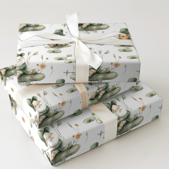 Fishing for Gold - Wrapping Paper - Aspen & Arlo