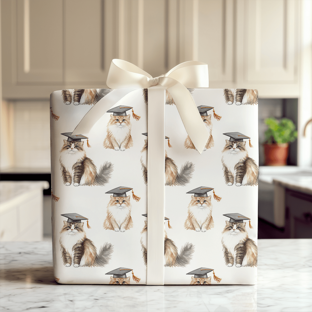 Siberian Graduate - Wrapping Paper - Aspen & Arlo