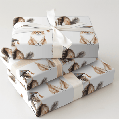 Siberian Graduate - Wrapping Paper - Aspen & Arlo